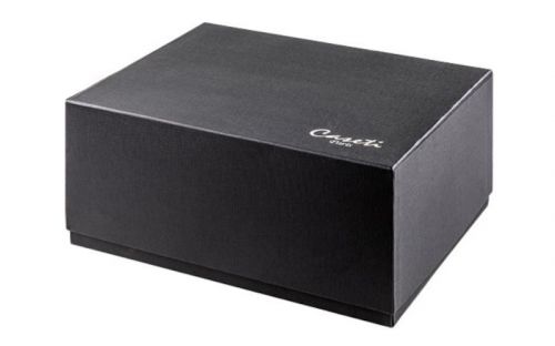 Caseti Paris Humidor, spanischer Zeder, für 80 Zigarren - Beige, Hochglanz lackiert