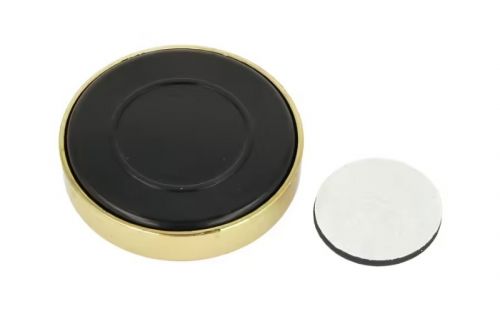 Humidor für 40 Zigarren, Zigarrenkistehalter aus spanischem Zedernholz, mit Befeuchter, Hygrometer - grün, mit goldfarbenem Metallrahmen, Angelo