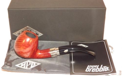 Brebbia Pfeife Sterling Ambra 834