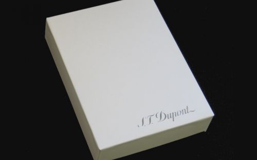 Zigarrenabschneider - ST Dupont Silber, V-Cut + Guillotine