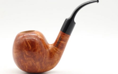 Lorenzo Pfeife Hand Cut 834 Natural Bent Apple