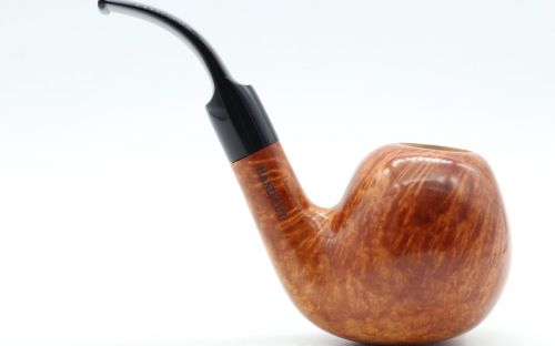Lorenzo Pfeife Hand Cut 834 Natural Bent Apple