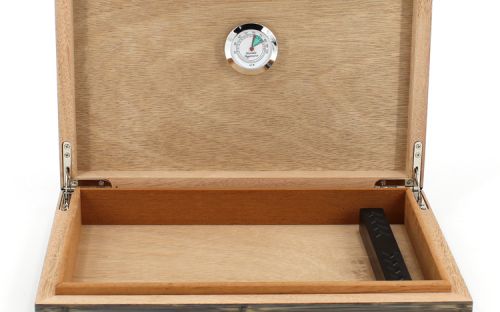 Humidor - spanischer Zeder, für 30 Zigarren - Bamboo, Achenty!
