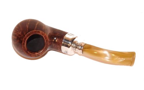 Peterson Pfeife Spigot Silver XL02 Flame Grain F-lip
