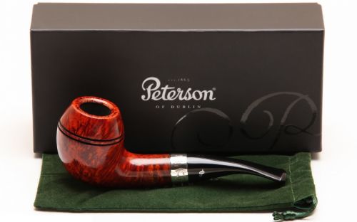 Peterson Pfeife Sherlock Holmes Deerstalker Smooth F-lip