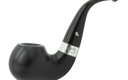 Peterson Pfeife Sherlock Holmes Lestrade Ebony F-lip