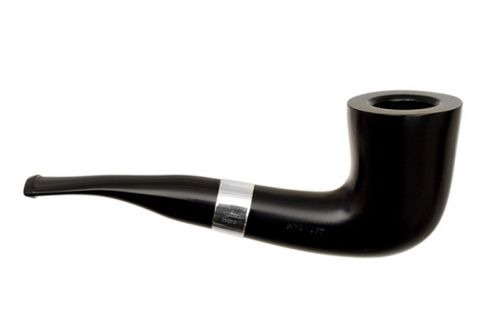 Peterson Pfeife Sherlock Holmes Mycroft Ebony F-lip