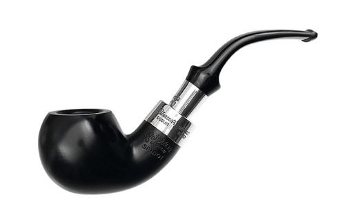 Peterson Pfeife Spigot Silver XL02 Ebony F-lip (9mm)
