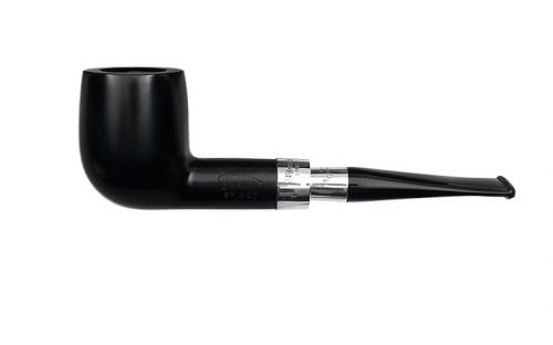 Peterson Pfeife Spigot Silver 106 Black F-lip