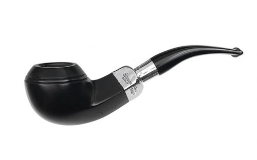 Peterson Pfeife Spigot Silver 80S Ebony F-lip