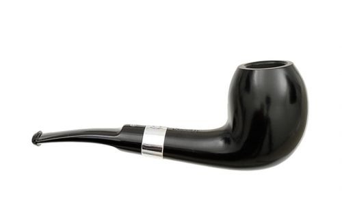 Peterson Pfeife Sherlock Holmes Strand Ebony F-lip (9 mm)