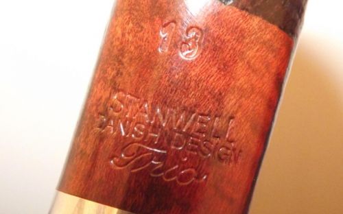 Stanwell Pfeife Trio 13 Black Sand
