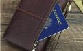 Reisetasche mit Zigarrenetui - echtes Leder, kaffeefarben