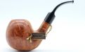 Lorenzo Pfeife Hand Cut 834 Natural Bent Apple