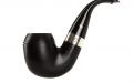 Peterson Pfeife Sherlock Holmes Baskerville Ebony P-lip