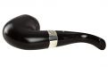 Peterson Pfeife Sherlock Holmes Baskerville Ebony P-lip