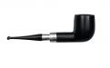 Peterson Pfeife Spigot Silver 106 Black F-lip
