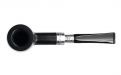 Peterson Pfeife Spigot Silver 106 Black F-lip