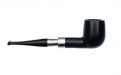 Peterson Pfeife Spigot Silver X105 Black F-lip