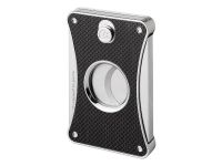 Zigarrenabschneider Caseti Carbon/Silber