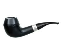 Peterson Pfeife Sherlock Holmes Deerstalker Ebony F-lip