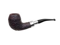 Peterson Pfeife Spigot Silver XL14 Rustic F-lip