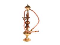Exclusive Wasserpfeife aus Messing - 40 cm, Orange